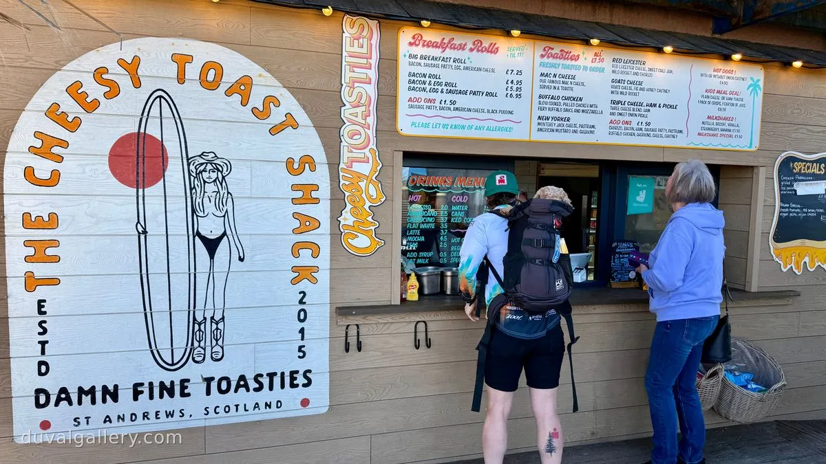 Best toasy (grilled cheese) in Scotland!